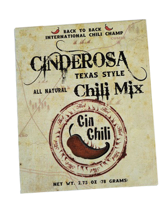 Cinderosa Chili Dry Seasoning Mix